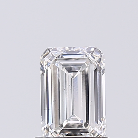 1.01 Carat Emerald Shaped Excellent Cut E-VS2 - IGI Certified Lab Grown Diamond