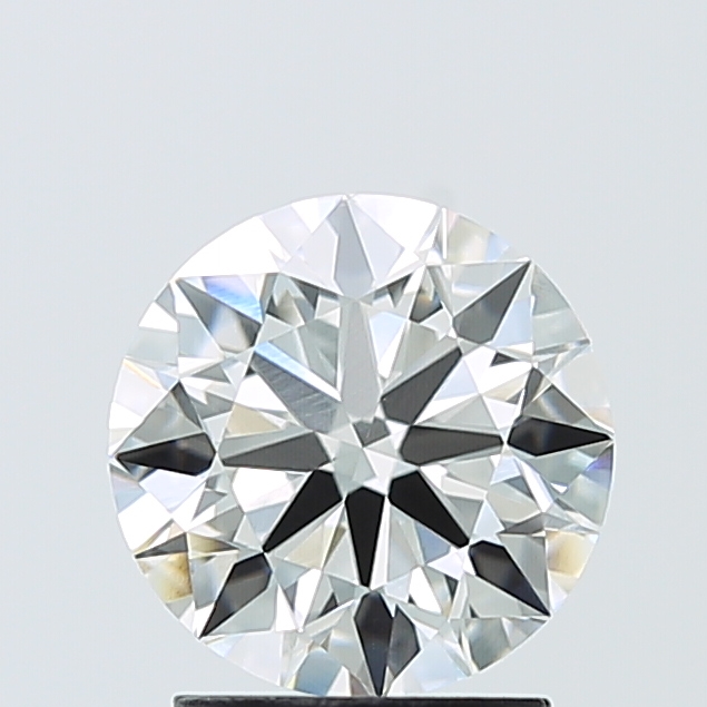 Actual 2 carat F Round lab-grown diamond