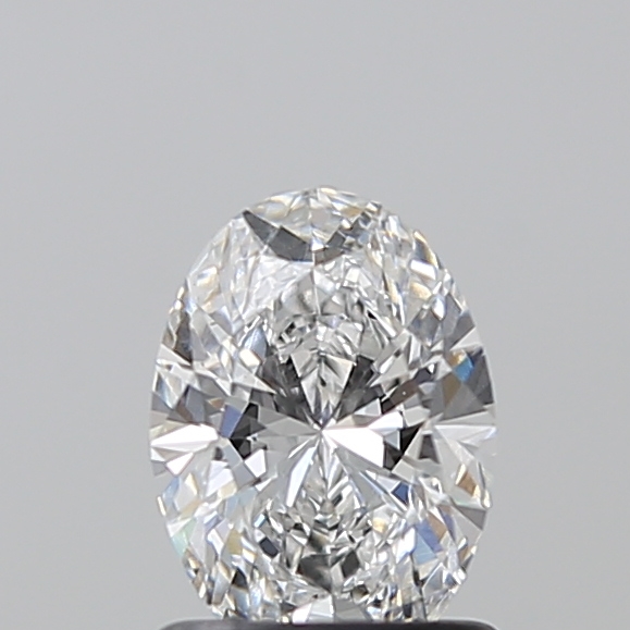 1.00 carat oval lab-grown diamond