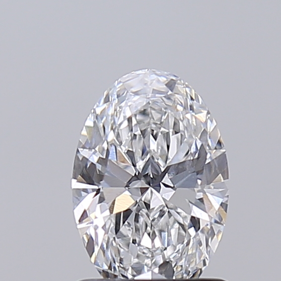 1.01 carat oval lab-grown diamond