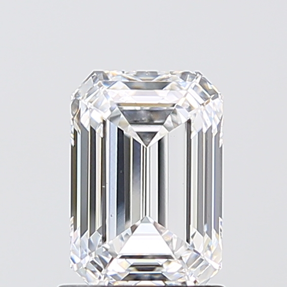 1.54 Carat Emerald Shaped Ideal Cut D-VS1 - IGI Certified Lab Grown Diamond