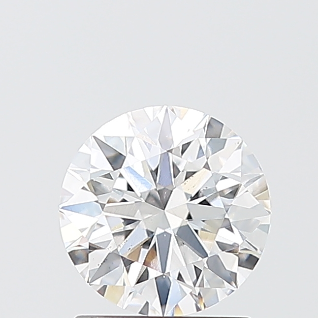 1.07 carat round lab-grown diamond