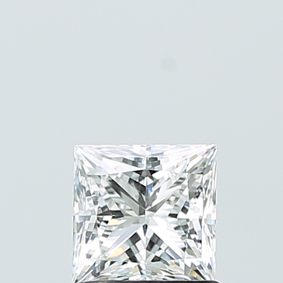 0.90 carat princess lab-grown diamond