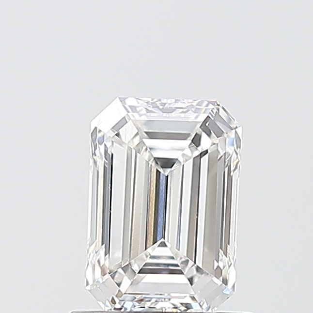 1.00 carat emerald lab-grown diamond