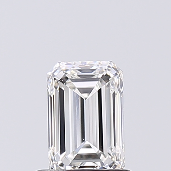1.00 Carat Emerald Shaped Excellent Cut E-VS2 - IGI Certified Lab Grown Diamond