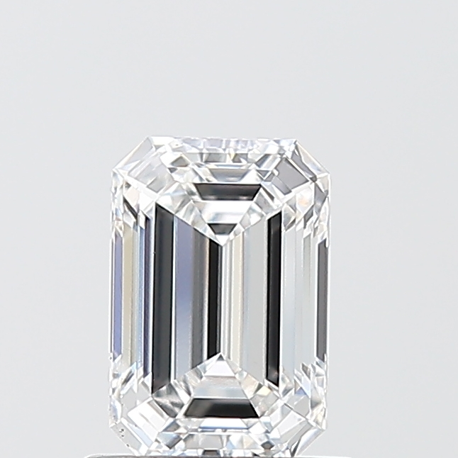 1.01 carat emerald lab-grown diamond